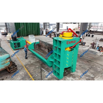 Q91Y-630L metāllūžņu preses šķēres